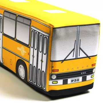 Plüss Ikarus 280 Ráncajtós Sárga